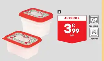 ALDI Boîtes de conservation en verre offre