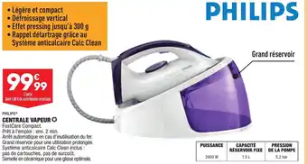 ALDI Centrale vapeur offre