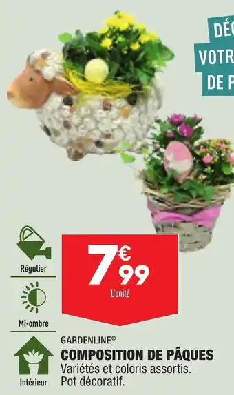 ALDI Composition de Pâques offre