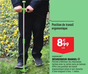 ALDI Désherbeur manuel offre