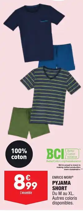 ALDI Pyjama short offre
