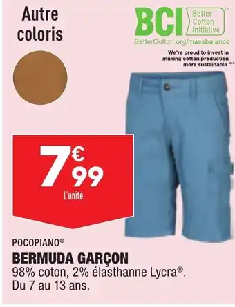 ALDI Bermuda garcon offre