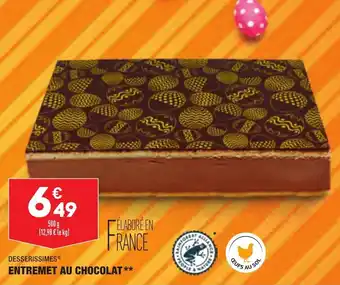 ALDI Entremet au chocolat offre