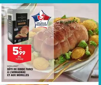 ALDI Roti De Dinde Farcu A L'Armagnac Et Aux Morilles offre