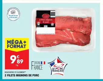 ALDI 2 Filets Mignons De Porc offre