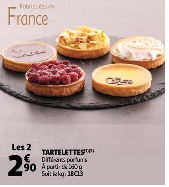 Auchan Tartelettes offre