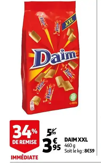 Auchan Daim daim xxl offre