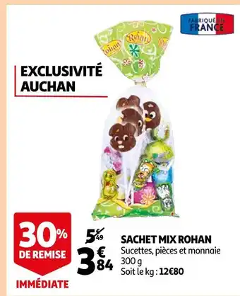 Auchan Rohan sachet mix offre