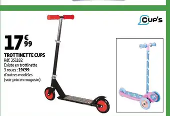 Auchan Cup's trottinette offre