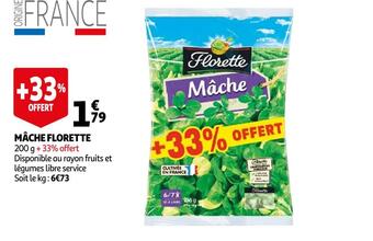 Auchan Florette mâche offre