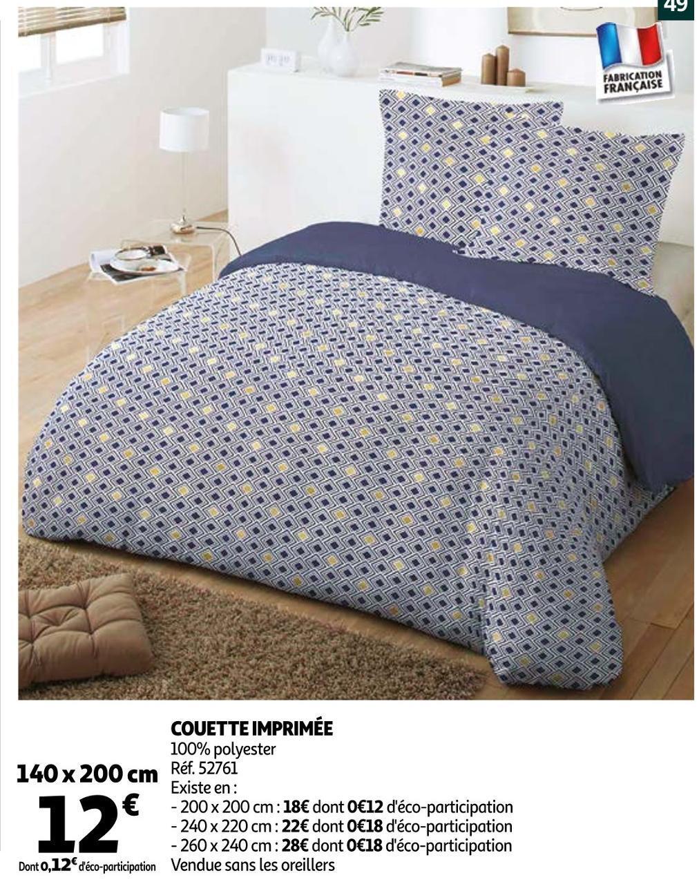 couette auchan
