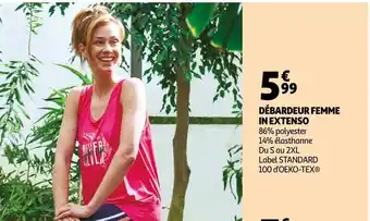 Auchan In extenso débardeur femme offre