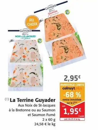 Colruyt La terrine guyader offre