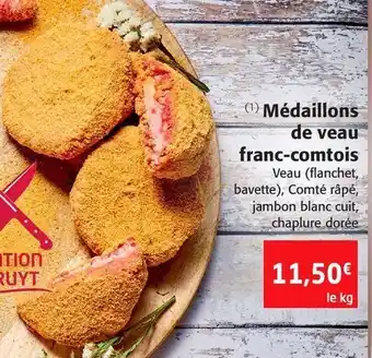 Medaillons de veau franc-comtois