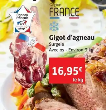 Colruyt Gigot d'agneau offre