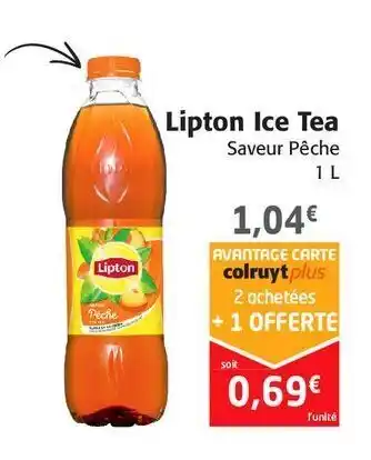 Colruyt Lipton ice tea offre