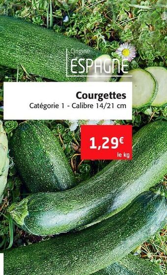 Colruyt Courgettes offre