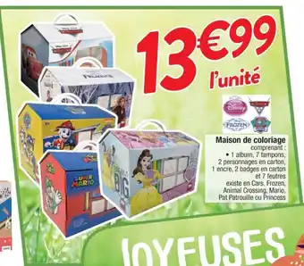Cora x Carrefour Maison De Coloriage offre