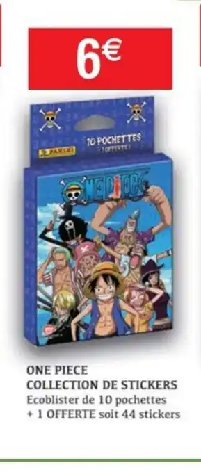 Cora x Carrefour One Piece Collection De Stickers offre