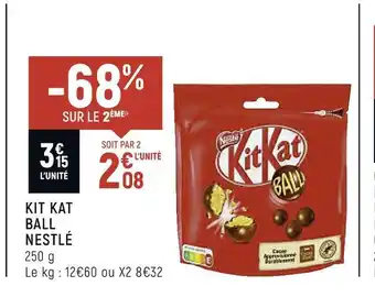 Spar Nestlé kit kat ball offre