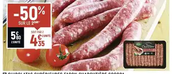 Socopa chipolatas supérieures façon charcutiÚre