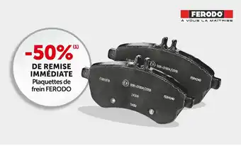 Roady Ferodo bon plan sur les plaquettes de frein offre
