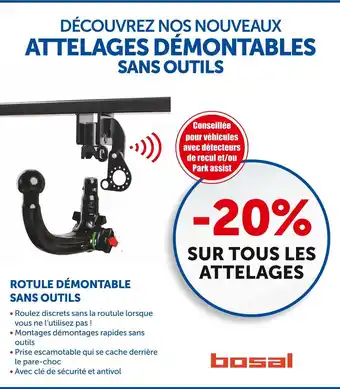 Roady Bosal bon plan sur tous les attelages offre