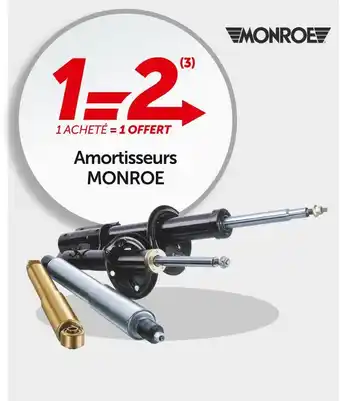 Roady Monroe amortisseurs offre