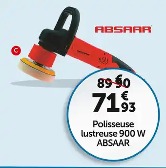 Absaar polisseuse lustreuse 900 w