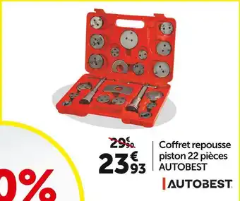 Autobest coffret repousse piston 22 pièces