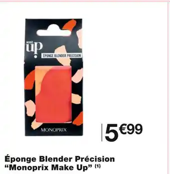Monoprix make up éponge blender précision