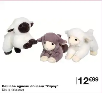 Monoprix Peluche agneau douceur “gipsy” offre