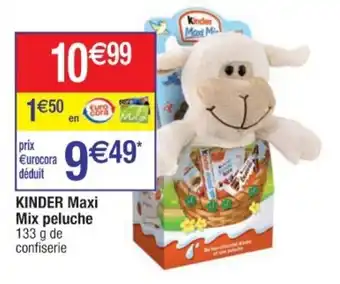 KINDER maxi mix peluche