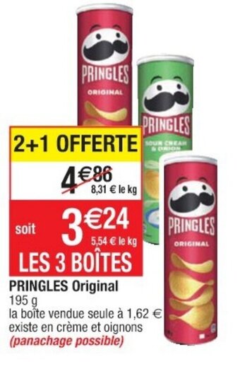 Cora x Carrefour PRINGLES original offre