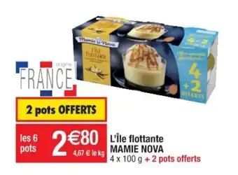 L'île flottante MAMIE NOVA