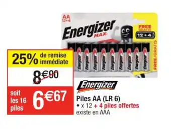 Piles AA (LR 6)