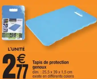 Tapis de protection genoux