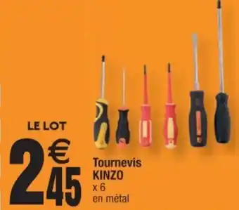 Cora x Carrefour Tournevis KINZO offre