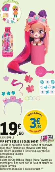 Vip pets série 3 color boost