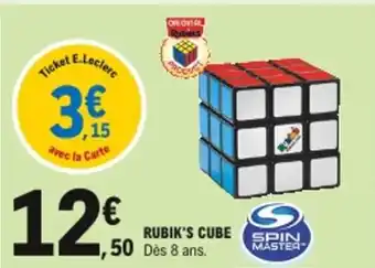 E.Leclerc Rubik's cube offre
