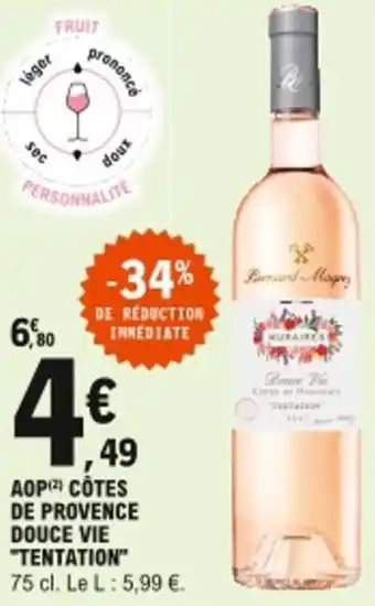 E.Leclerc AOP côtes de provence douce vie offre