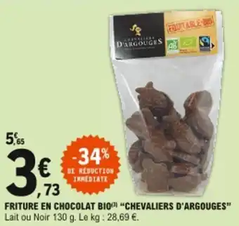 E.Leclerc Friture en chocolat bio offre