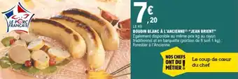 E.Leclerc Boudin blanc à l'ancienne "jean brient" offre