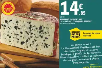 E.Leclerc Roquefort papillon offre