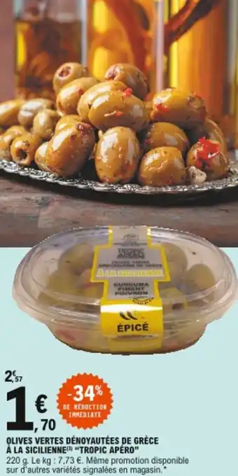 E.Leclerc Tropic apéro offre