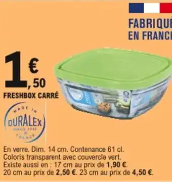 E.Leclerc Freshbox carré offre