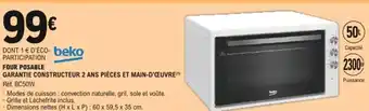 E.Leclerc Four posable offre