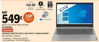 E.Leclerc PC Portable offre
