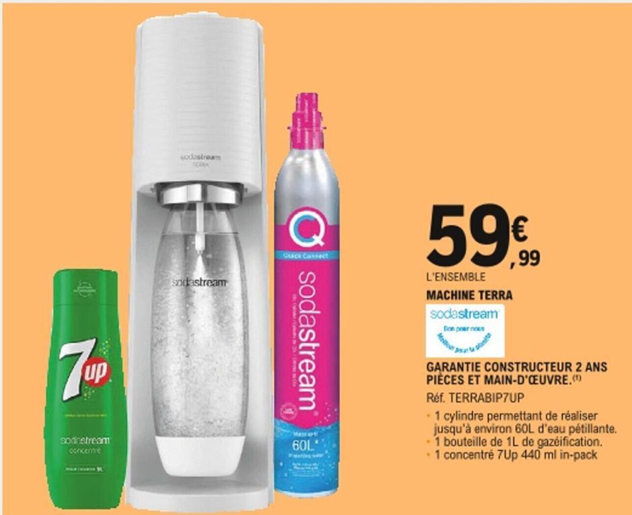 leclerc sodastream spirit