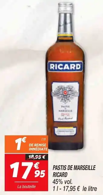 Pastis de marseille ricard
